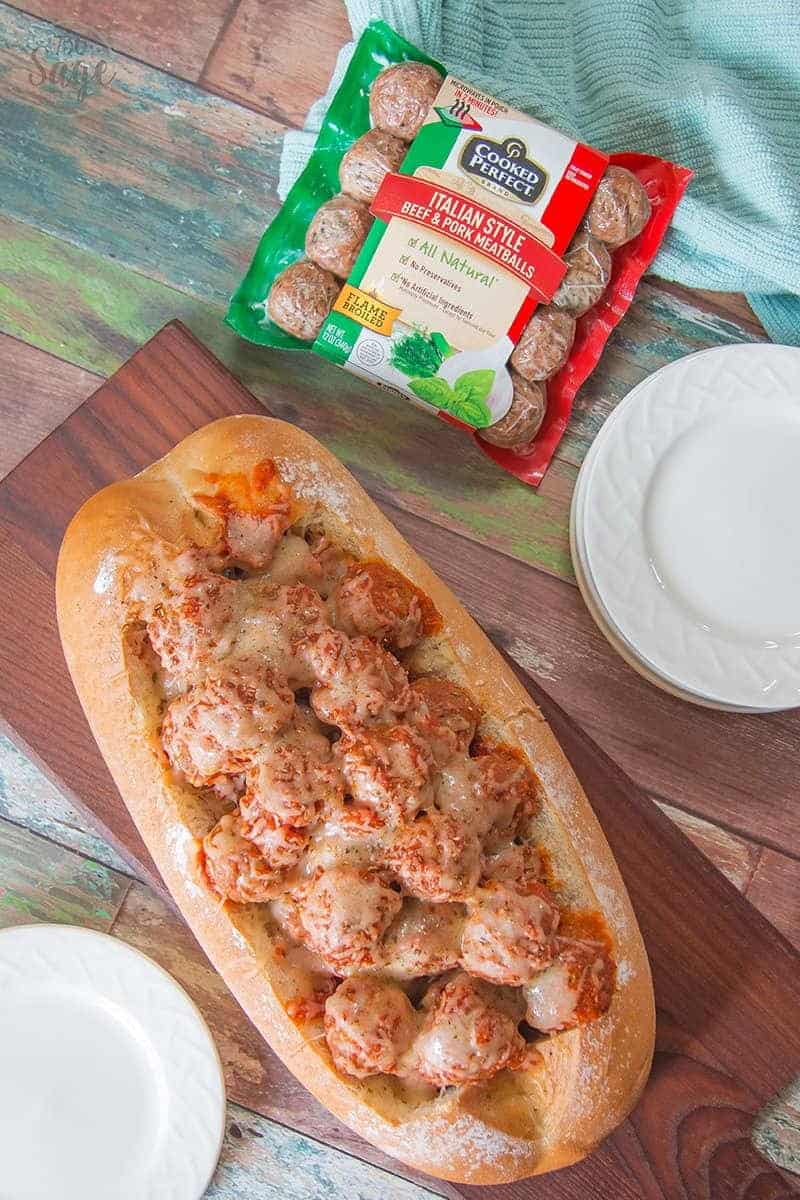Italian Meatball Appetizer - Quick and Easy Bread Bowl Recipe - 730 ...