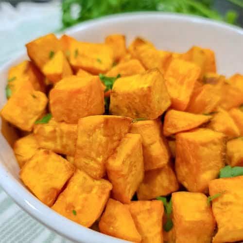 Air Fryer Sweet Potato Cubes - 730 Sage Street