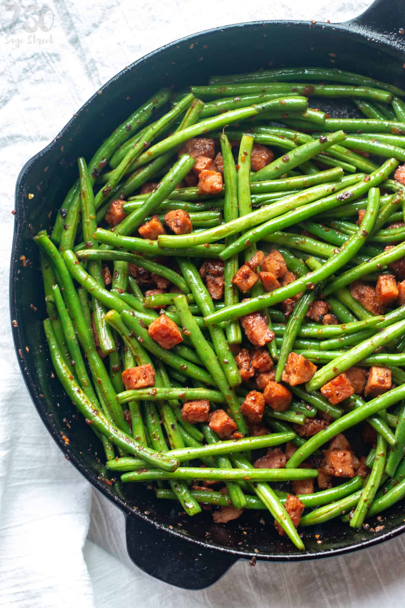 Green Beans with Ham(30-Minute Side Dish) - 730 Sage Street