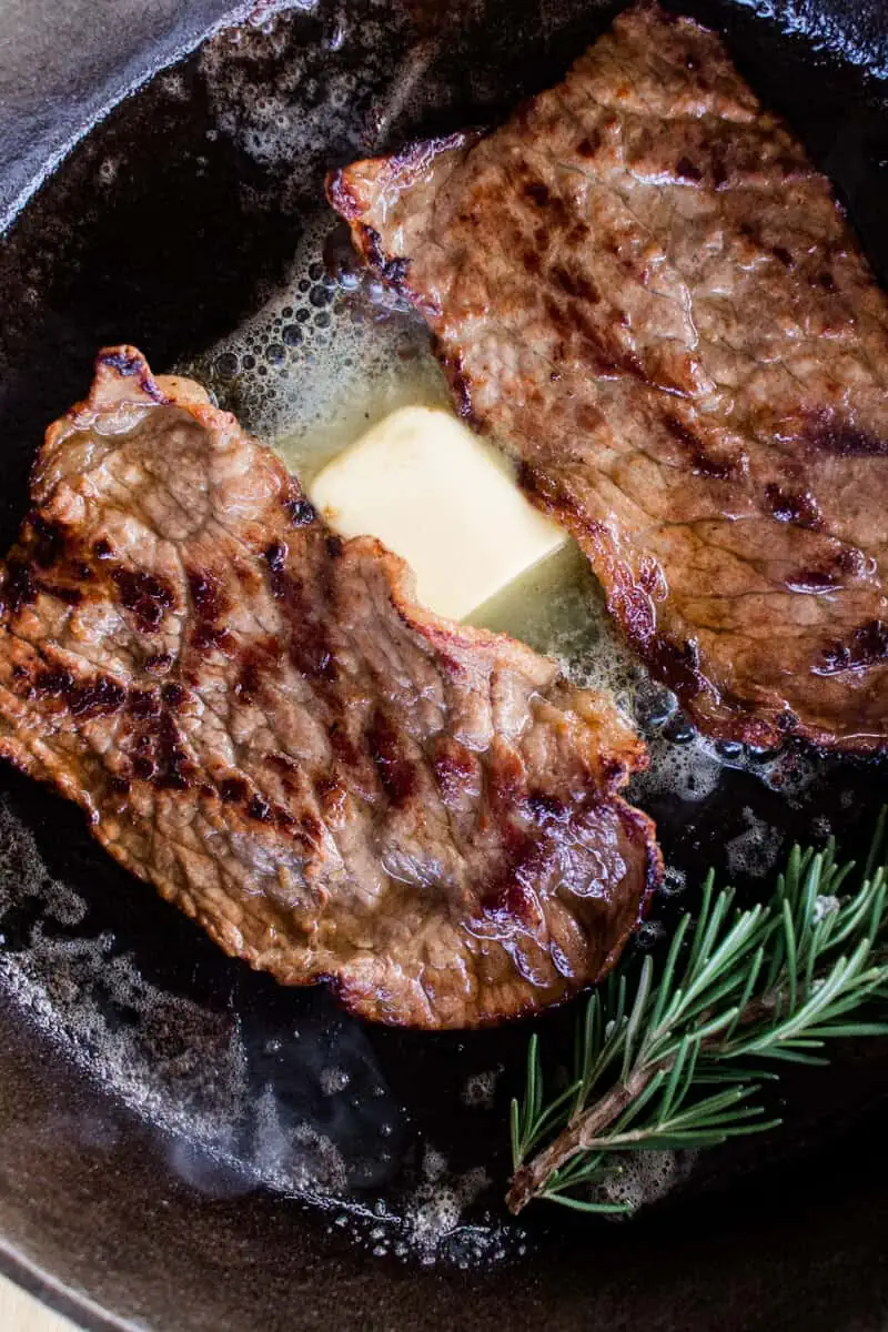 Thin Sliced Marinated Bottom Round Steak